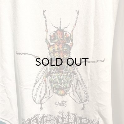 画像3: {MOMENTARY PSYCHO ART} "FLY" S/S T-SHIRTS / WHITE