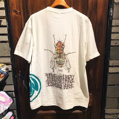 画像2: {MOMENTARY PSYCHO ART} "FLY" S/S T-SHIRTS / WHITE