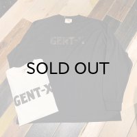 {GENT-X} "GENTーX CREW HAND SIGN'' L/S TーSHIRTS