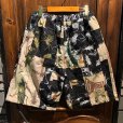 画像2: {NO MAD NUMSKULL} ORIGINAL PATTERN SHORT PANTS / "HATE PATCHWORK" / XL / 01 (2)