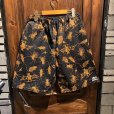 画像1: {NO MAD NUMSKULL} ORIGINAL PATTERN SHORT PANTS / "HATE" / XL (1)