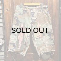 {伊藤慧} "ら" USED CAMO CARGO SHORTS
