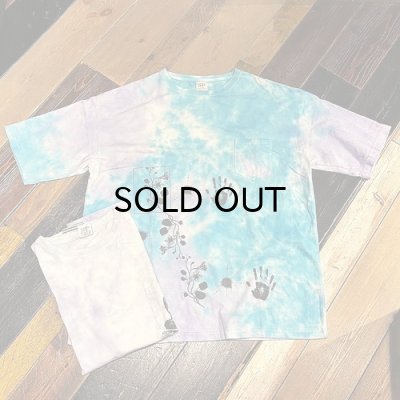 画像1: {岡本一生} "ら" TIE DYE TEE