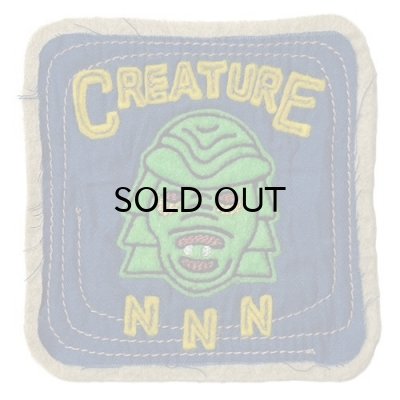 画像1: {NORTH NO NAME} FELT PATCH / Mα / "CREATURE"