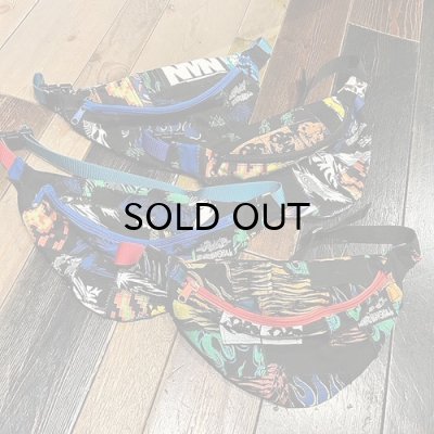 画像1: {NO MAD NUMSKULL} WAIST POUCH / "PATCHWORK"
