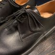 画像2: {TRICKER'S×UNCHANGING LOVE} "MUD GUARD" / Black Calf Leather low top (2)