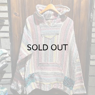 画像1: "USED" {NO MAD NUMSKULL} Remake Mexican Parka / WHITE×RED