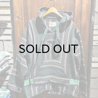 "USED" {NO MAD NUMSKULL} Remake Mexican Parka / BLACK×GREEN