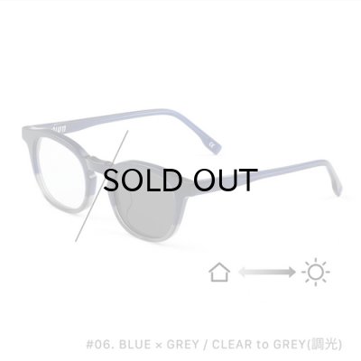 BLUE × GREY / CLEAR to GREY(調光)