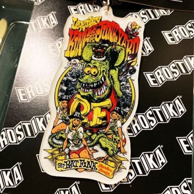 画像2: {EROSTIKA} “KING OF JUNKYARD” / “BROTHER FIK” - ACRYLIC KEY CHAIN