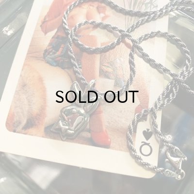 画像1: {MISTER-X × galcia} "PLAYBOYS" NECKLACE