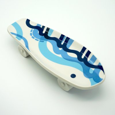 画像3: {九九谷×KAMI} スケボー皿