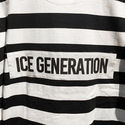 画像4: {POP EYES} PRISONER BORDER EASY TEE SHIRT LS