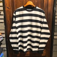 {POP EYES} PRISONER BORDER EASY TEE SHIRT LS