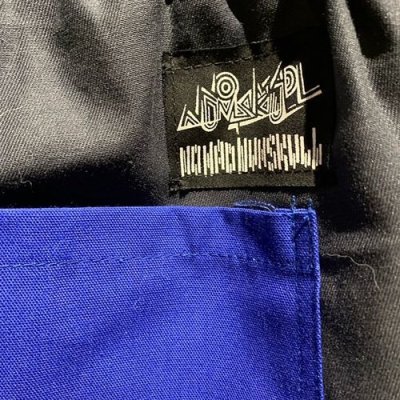 画像5: {NO MAD NUMSKULL} ORIGINAL PATTERN LONG PANTS / BLUE×BLACK / (S)