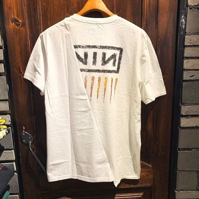 画像2: {THRIFTY LOOK} "THRIFTY TWIN" TEE / Nine Inch Nails×NIRVANA