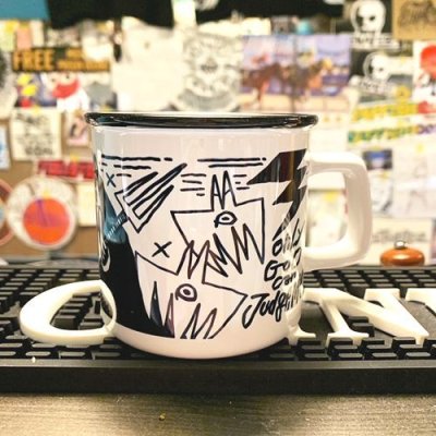 画像4: {KYOGU} "SKULLLIT" ROUND DRIP MUG