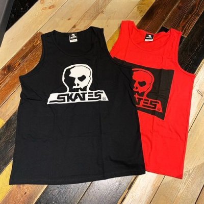 画像1: {SKULL SKATES} BURBS TANK TOP