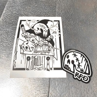 画像2: {KYOGU} "SKULLLIT" STICKER SET