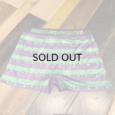 画像1: {MAGICAL MOSH MISFITS} どろどろボーダーボクサーパンツ