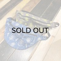 {SUKETOKU} ORIGINAL PATTERN WAIST POUCH - BIG / "煩"