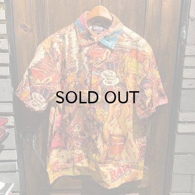 画像1: {EROSTIKA} "RAW GIRL Japanesque" OPEN SHIRT