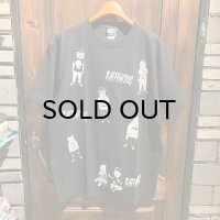 {RAFFISH DOG} "TM PAINT" MULTI S/S T-SHIRTS / BLACK