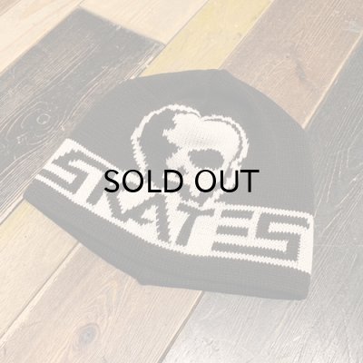 画像1: {SKULL SKATES} BIG LOGO KNIT CAP