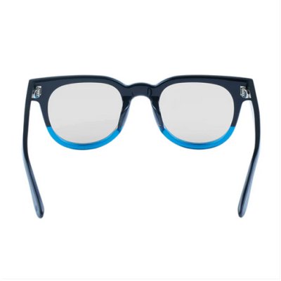 BLACK × COBALT / LIGHT GREY