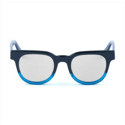 BLACK × COBALT / LIGHT GREY