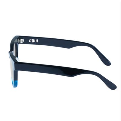 BLACK × COBALT / LIGHT GREY