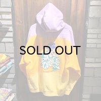 {HIROTTON} "Peacock" TIE DYE HOODIE