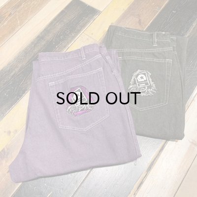 画像1: {MAGICAL MOSH MISFITS} MxMxM POCKET DOKURO LOOSE PANTS