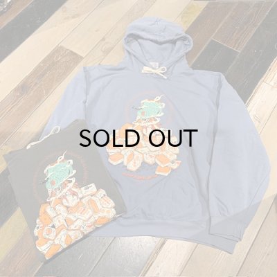 画像1: {HIROTTON} "Peacock"P/O HOODIE