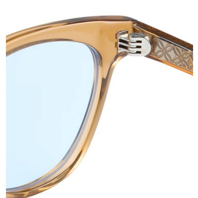 CLEAR BROWN / SMOKEY BLUE