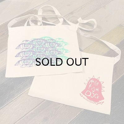 画像1: {RAFFISH DOG} sacoche(IVORY)