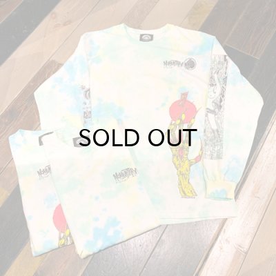 画像1: {Momentary Psycho Art} TIEDYE L/S T-SHRITS(C)