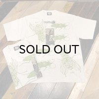 {Momentary Psycho Art} MULTI PRINT T-SHIRTS / ASHGREY(A)