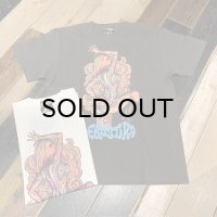 {EROSTIKA} “PSYCHEDELIC GIRL” T-SHIRT
