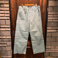 {ROLLING CRADLE} CANVAS WIDE PANTS