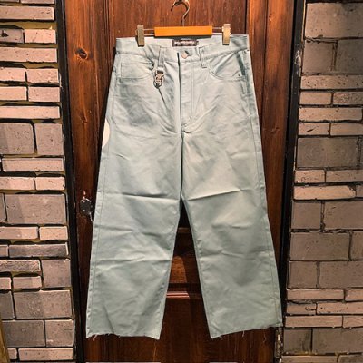 画像1: {ROLLING CRADLE} CANVAS WIDE PANTS