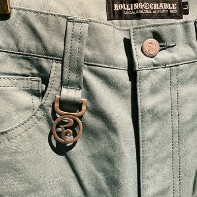 画像3: {ROLLING CRADLE} CANVAS WIDE PANTS