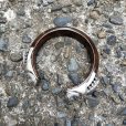 画像2: ※受注商品※ {GRYPHON} Hawaiian Gods bangle "lono" / SILVER (2)