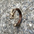 画像2: ※受注商品※ {GRYPHON} Hawaiian Gods bangle "lono" / BRASS (2)