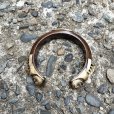 画像4: ※受注商品※ {GRYPHON} Hawaiian Gods bangle "lono" / BRASS