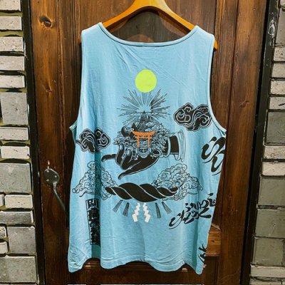 画像2: {奇なり} TANKTOP (BLUE)