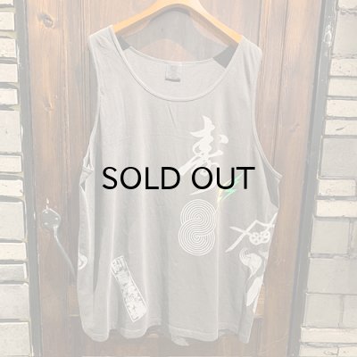 画像1: {奇なり} TANKTOP-2 (BLACK/XXL)