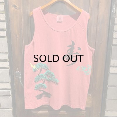 画像1: {奇なり} TANKTOP (RED/L)