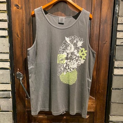 画像1: {奇なり} TANKTOP (BLACK/L)
