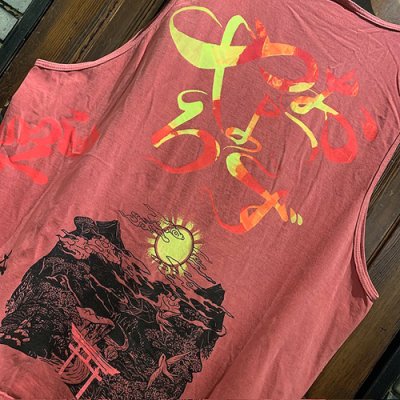 画像4: {奇なり} TANKTOP (RED/XXL)